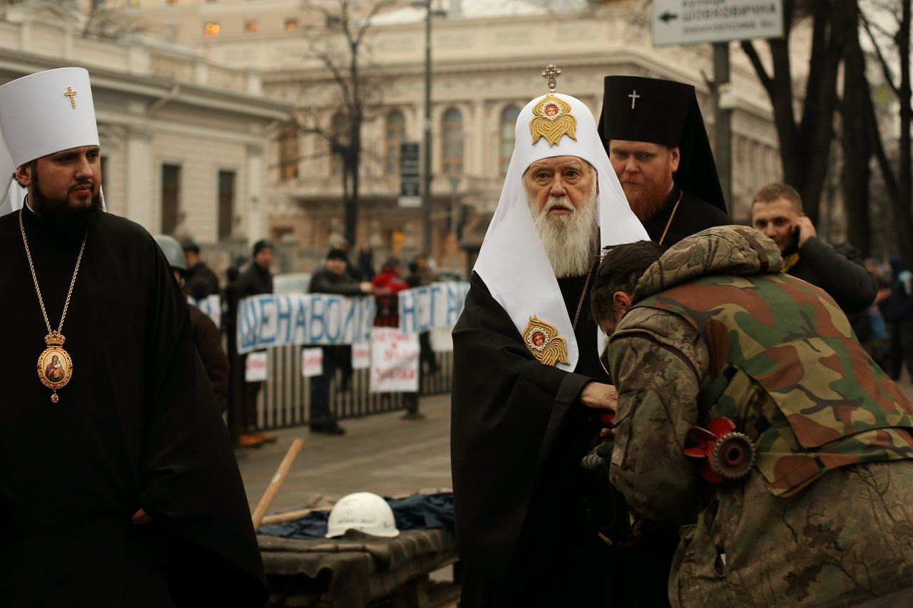 Filaret on the Maydan, 2014