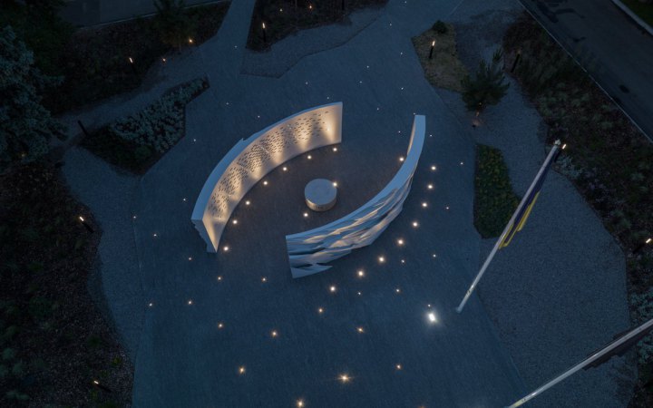 The memorial to Nazar Bilyk and his team has been nominated for the prestigious Mies van der Rohe Award for architecture.