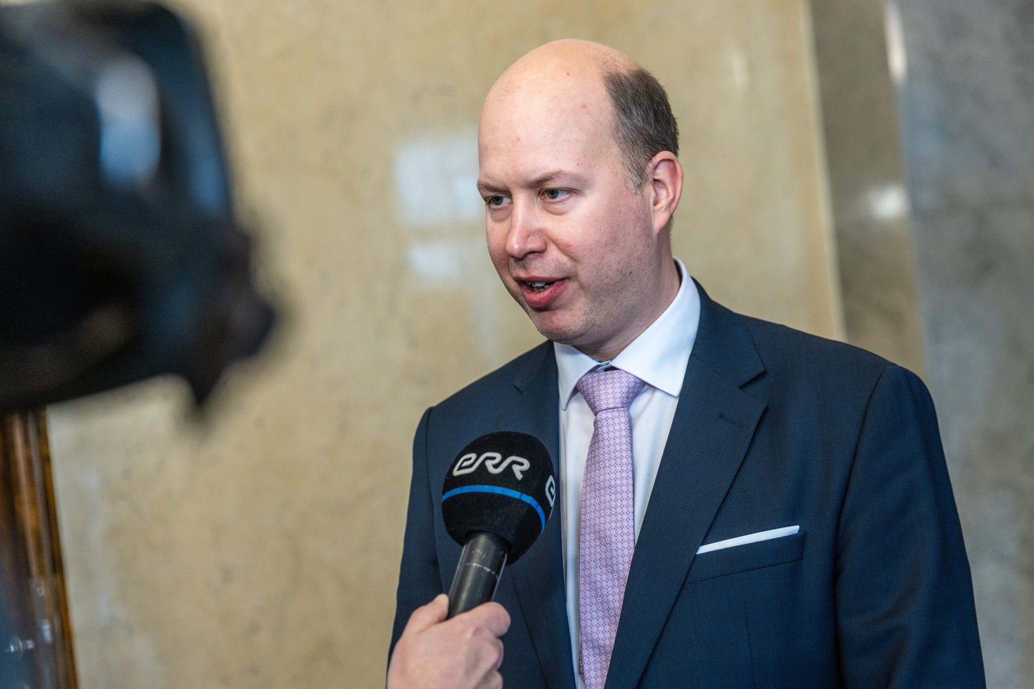 Estonian Interior Minister Igor Taro