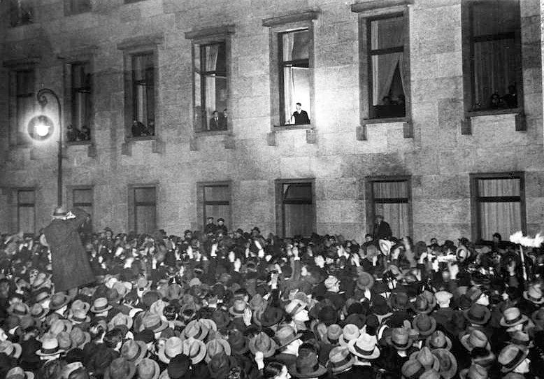 The arrival of the Nazis to power – Hitler's speech on 30 January, 1933 on the occasion of his swearing-in.