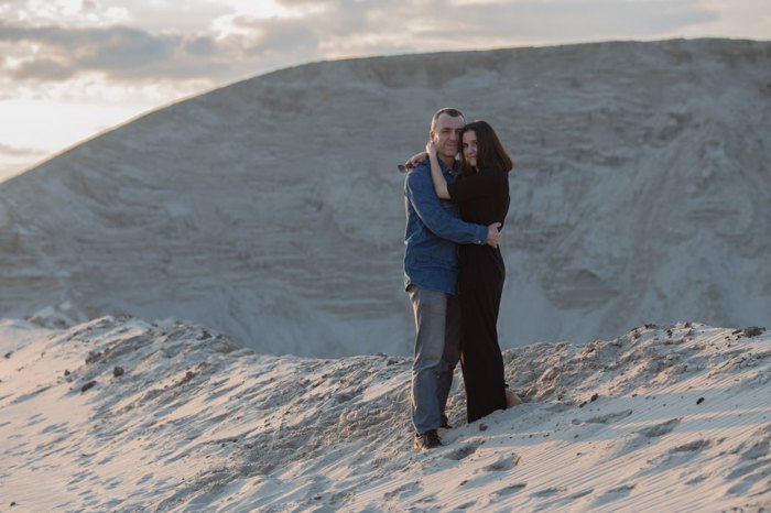 Serhiy Akhmetov with his wife Olena