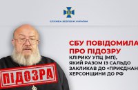 SBU accuses UOC-MP cleric Shkil, who called for annexation of Kherson Region to Russia