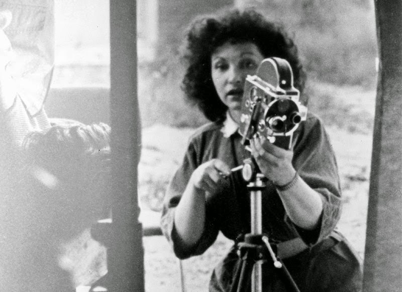 Maya Deren at work