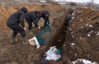 Occupiers bury killed Mariupol residents in several layers, "mask" graves as individual burials