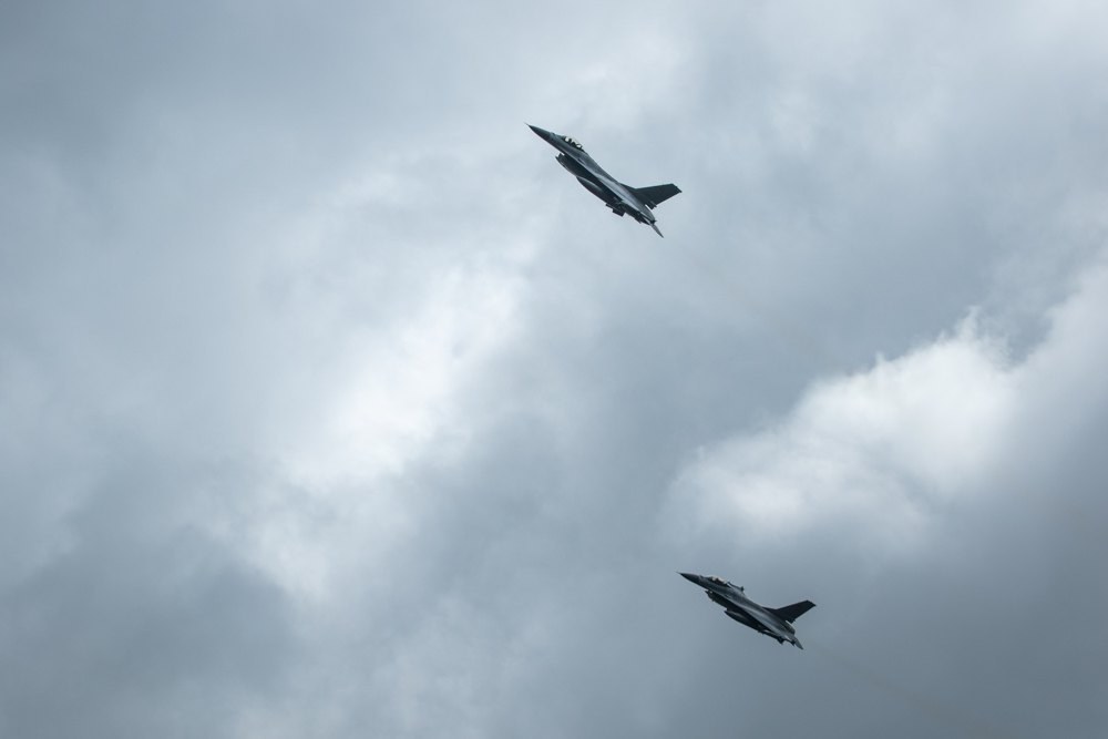 F-16 fighters of the Air Force of Ukraine