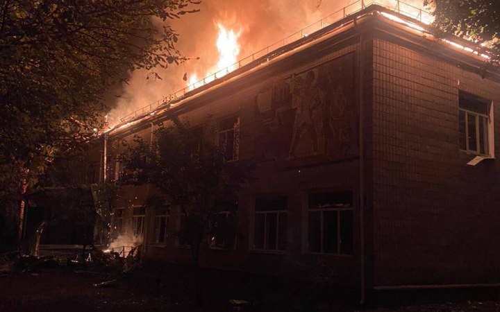 Russian Army strikes children's Creativity Center in Kharkiv Region overnight