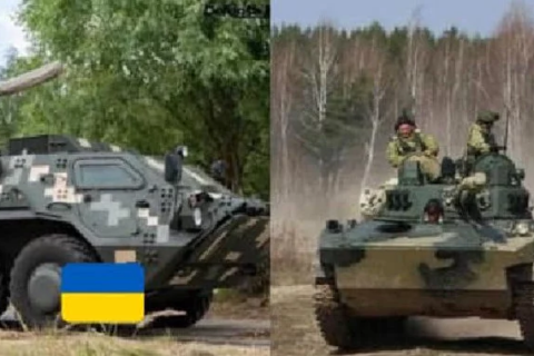 The State Service for Special Communication explains how to differentiate military vehicles of Russian intruders from Ukrainian