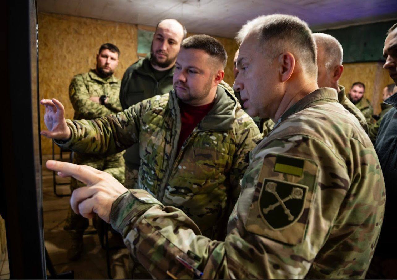 Meeting with the participation of the Commander-in-Chief of the Armed Forces of Ukraine Oleksandr Syrskyy