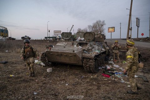 The National Guard killed about 30 occupiers near Mariupol