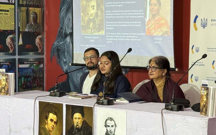 Shevchenko honoured with poetry readings and discussion at international book fair in India