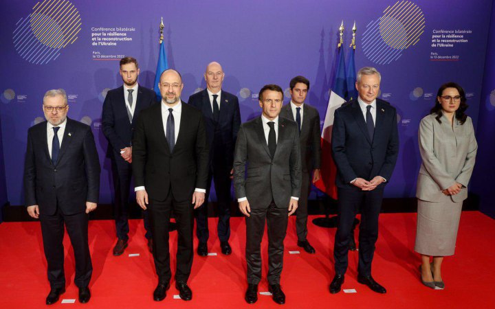 Ukraine raises 1.5bn euros in assistance at conference in France – PM
