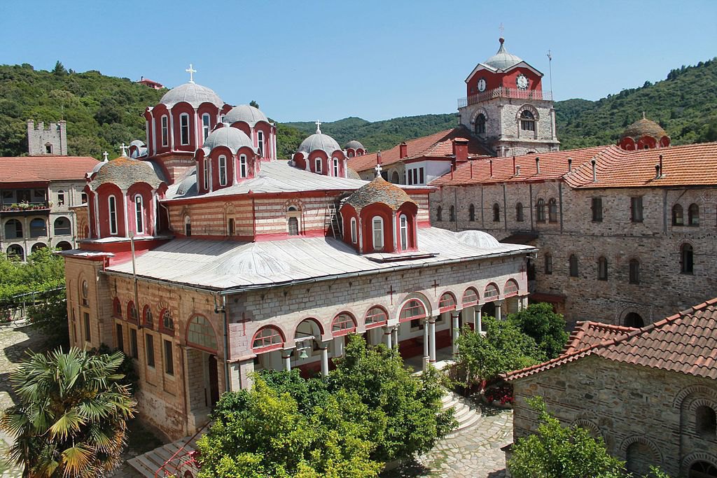  Esfigmenou Monastery is a Greek Orthodox monastery on Mount Athos