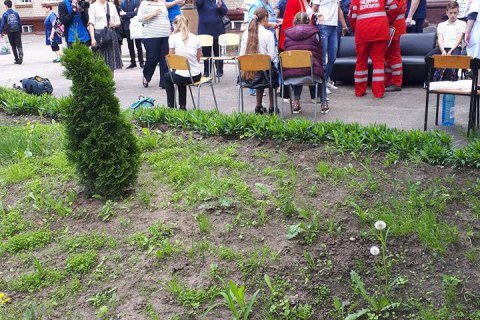 Kharkiv school evacuated because of sprayed gas