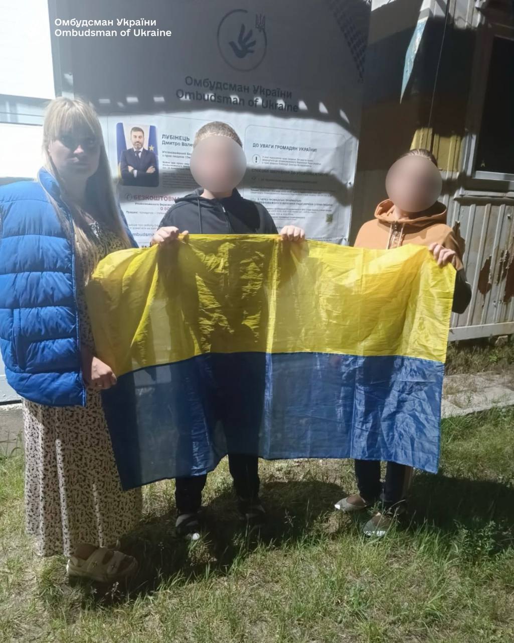 Return of Ukrainian children from Russian occupation