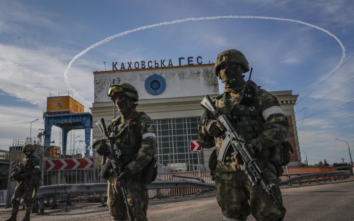 Occupiers mine Kakhovka HPP back in April – Intelligence