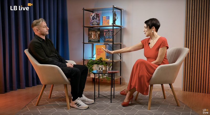 Serhiy Zhadan and Sonya Koshkina