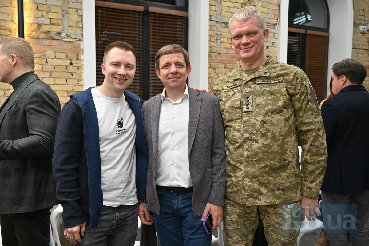 Andriy Lavrenovych, HR director of the drone manufacturer General Chereshnya, Yuriy Khomenko, International Transfer pricing, and former Minister of Agrarian Policy and Food of Ukraine, serviceman of the Armed Forces of Ukraine Ihor Shvayka