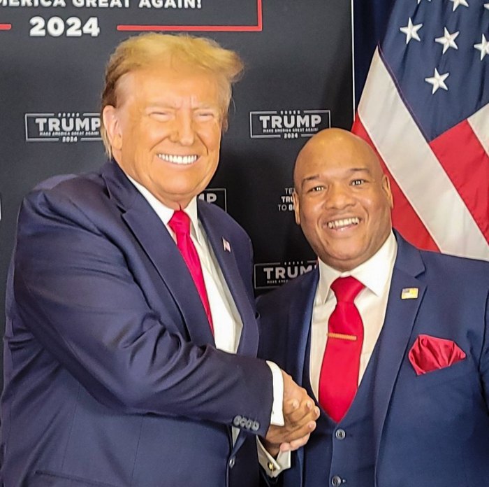  Donald Trump and Mark Burns