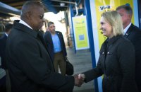 Pentagon chief Lloyd Austin arrives in Kyiv