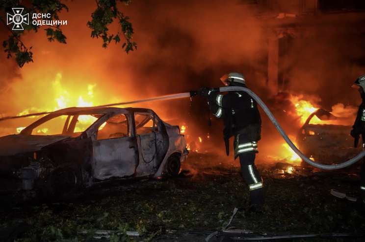 Strike on Odesa, 22 July 2025
