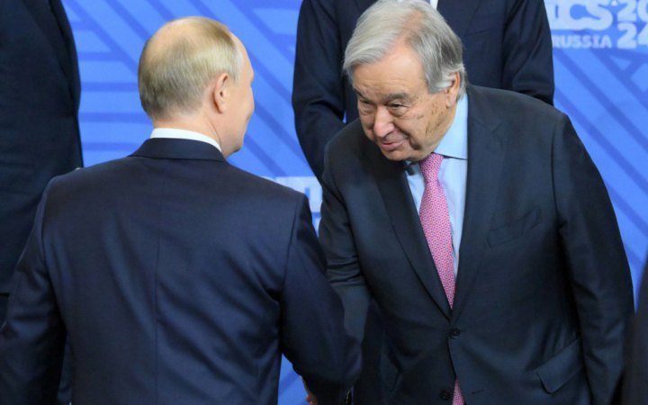 AFP: Zelenskyy denies visit to Kyiv to UN Secretary General Guterres, who met with Putin