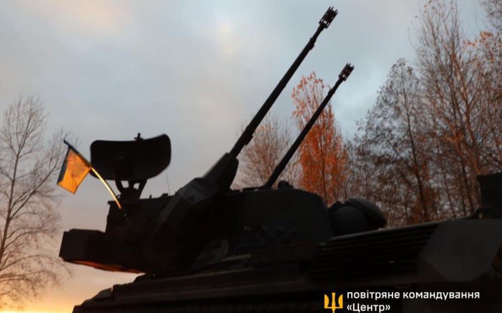 Ukrainian air defence forces shoot down two guided missiles over Dnipropetrovsk Region