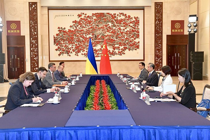 Meeting of the Ukrainian Minister of Foreign Affairs with the Top Diplomat of China