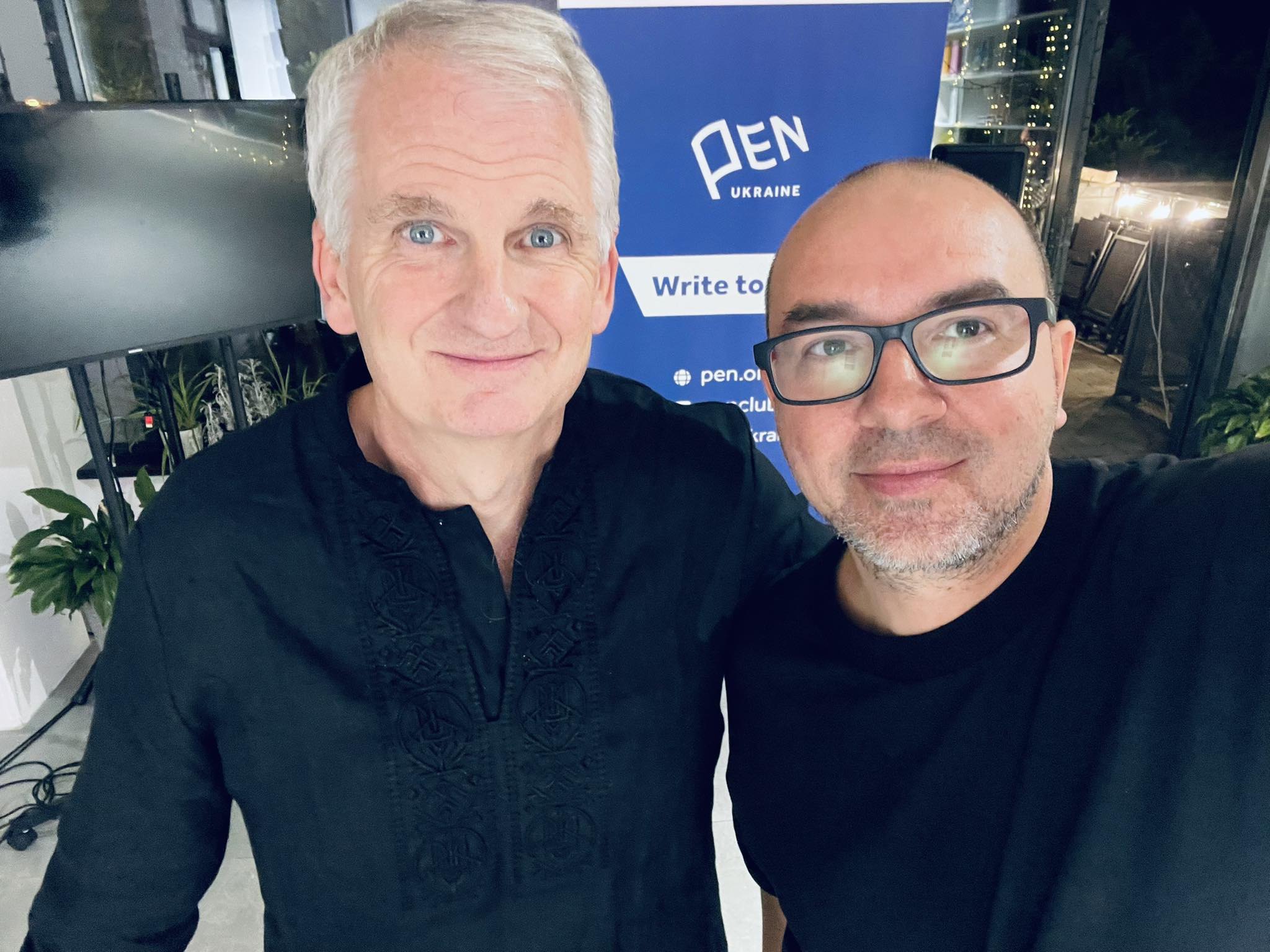 Volodymyr Yermolenko and Timothy Snyder