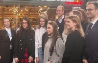 Prince William meets with Ukrainian youth