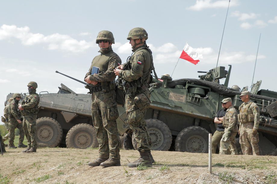  International Tactical Exercise Defender Europe 2022 at the Army Training Centre in Ożesz, Poland, 24 May 22.