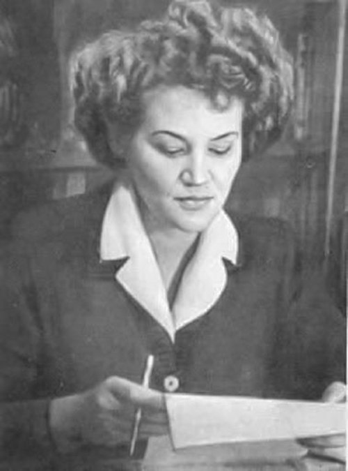 Lina Kostenko at work