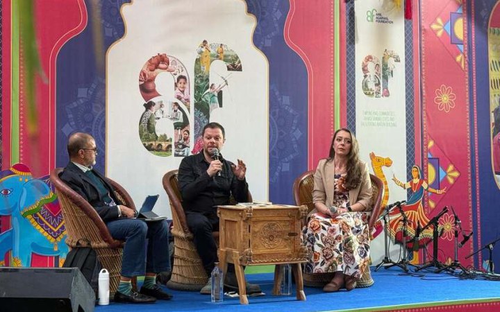 Ukrainian poetry presented at the Jaipur Literature Festival in India