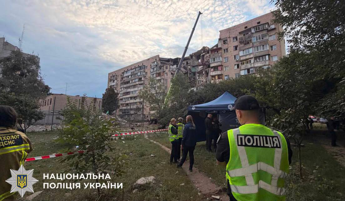  The aftermath of the shelling of Kyiv, 6 July 2026