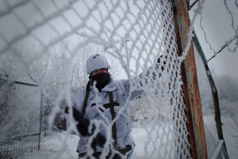 One Ukrainian soldier wounded in ATO zone last night