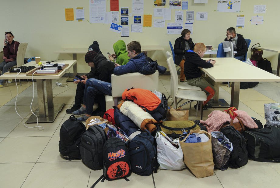 Resettlement Assistance Center in Lviv, April 21, 2022