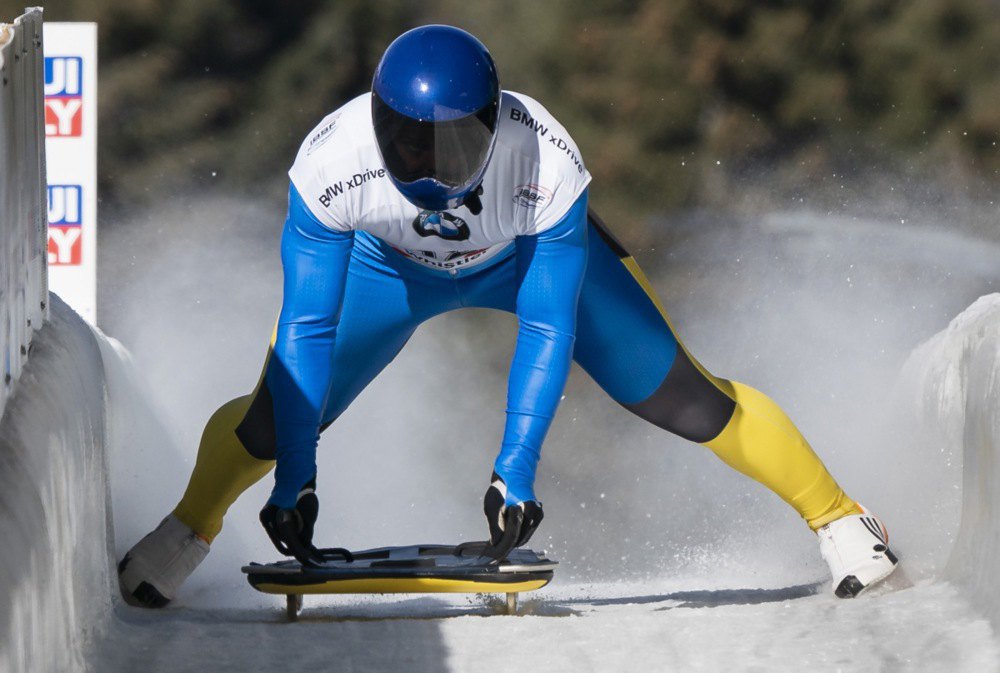  Ukrainian skeleton athlete Vladyslav Heraskevych