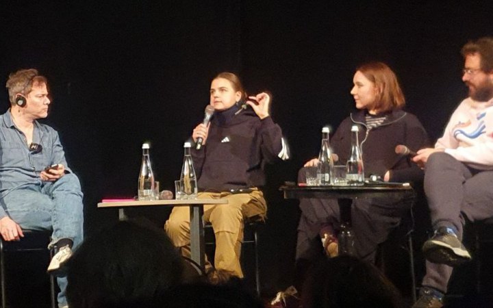 Milo Rau, Olena Apchel, Tamara Trunova: discussion ‘Theatre and Resistance’