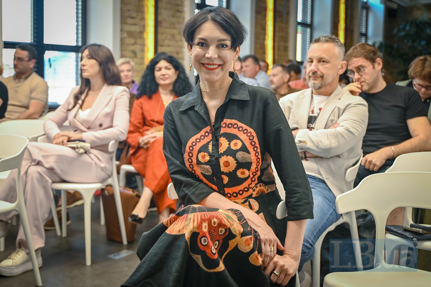 Discussion moderator and editor-in-chief of LB.ua Sonya Koshkina