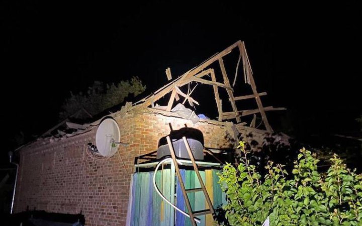 Russians hit church, houses in Dnipropetrovsk Region