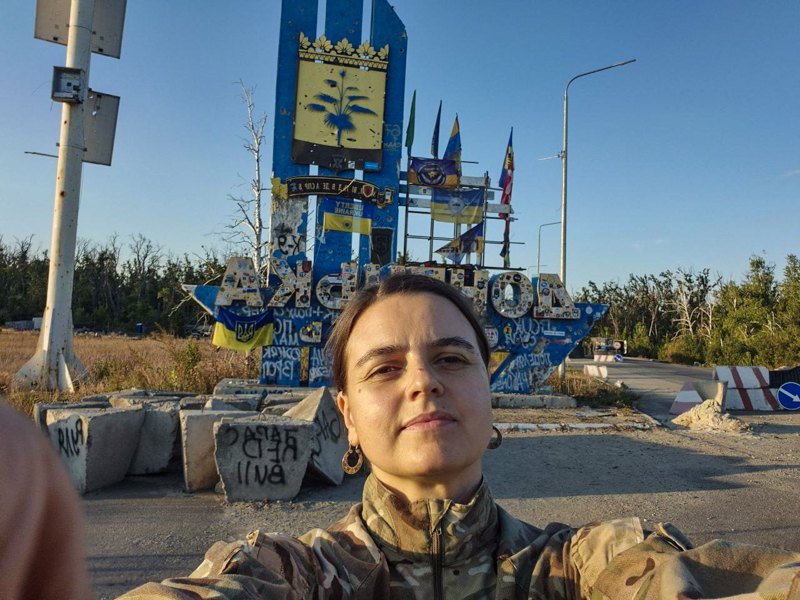 Olena Apchel in the Armed Forces of Ukraine