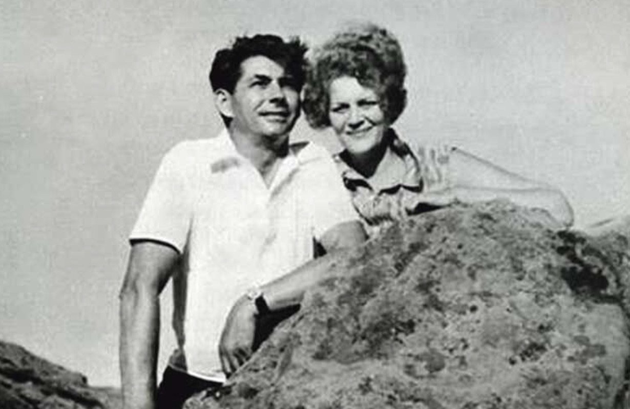 Lina Kostenko with Vasyl Tsvirkunov