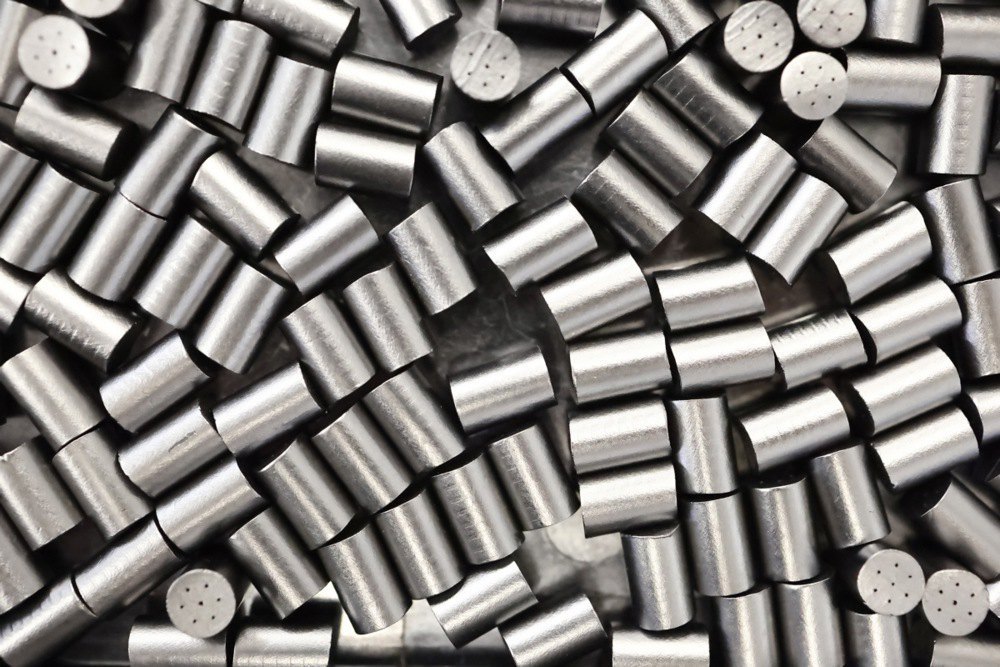 Gunpowder for the production of artillery shells at the Rheinmetall plant in Unterluss, Germany, 6 June, 2023