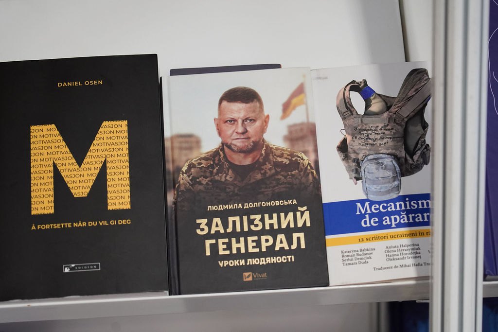 Ukrainian stand at the London Book Fair