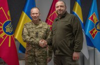 Umerov, Syrskyy discuss detailed action plan for Armed Forces