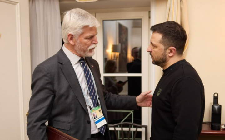 Zelenskyy with Pavel discuss supply of shells, opening of Ministry of National Unity office in Czech Republic