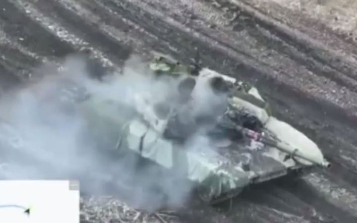 State-of-the-art Russian tank destroyed in Luhansk Region