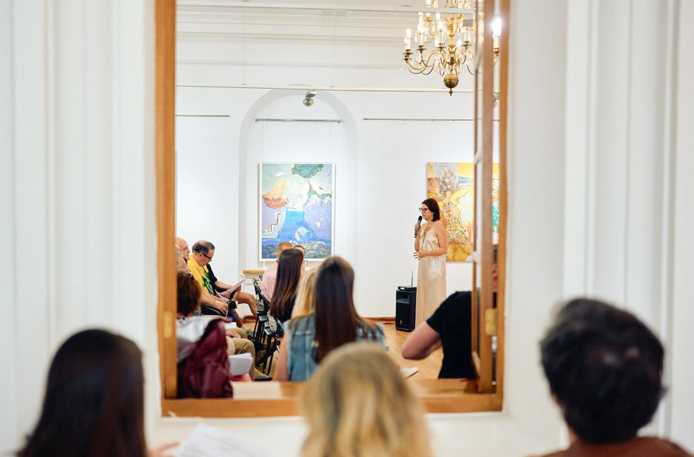 Lyuba Morozova during Bouquet Kyiv Stage, August 2025