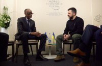 Zelenskyy holds first meeting with president of Rwanda