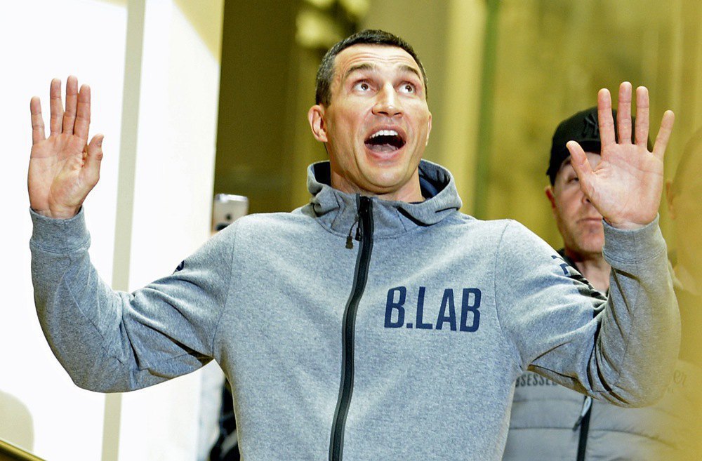 Ukrainian boxer Wladimir Klitschko