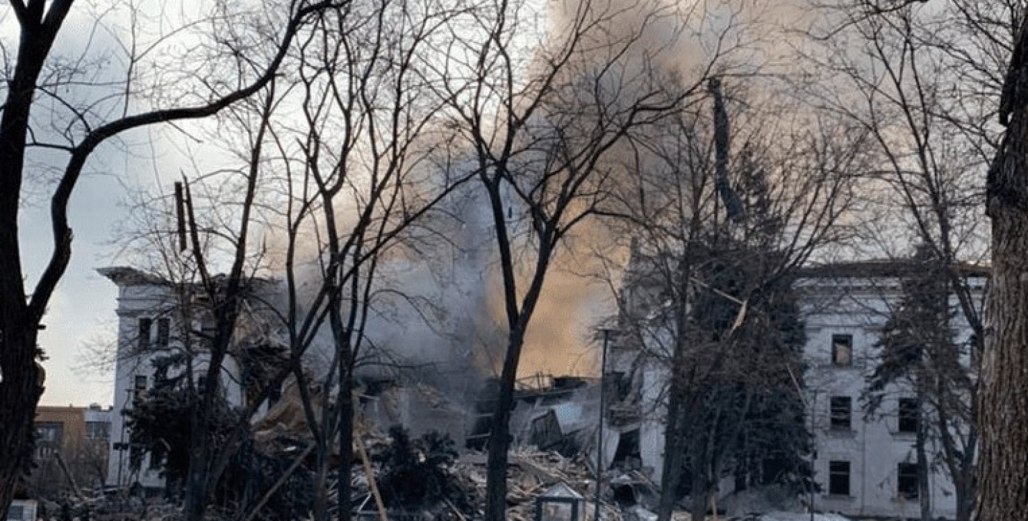 The Drama Theater in Mariupol was destroyed on March 16, 2022